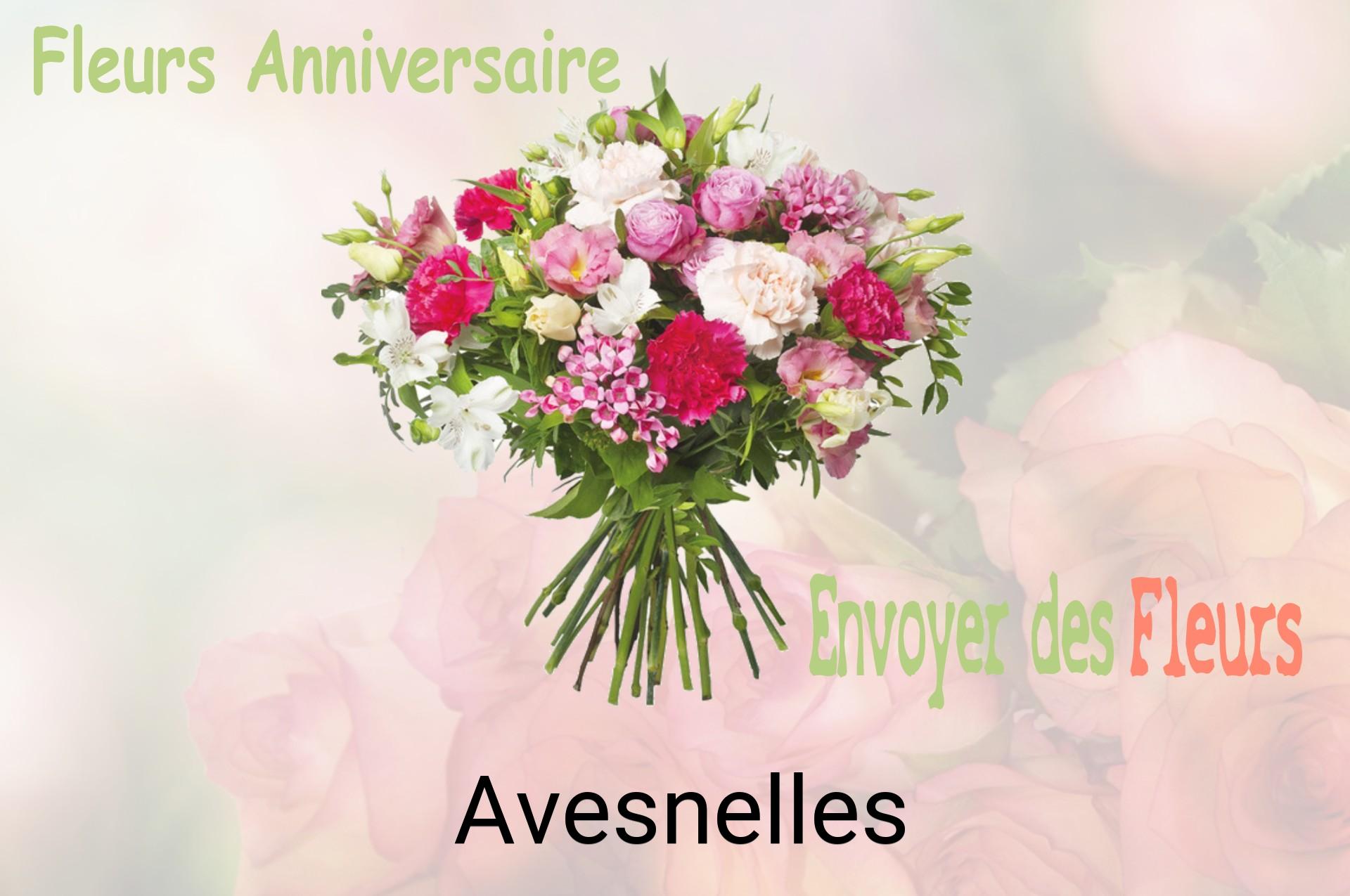 Bouquet de fleurs d’anniversaire livré à Avesnelles